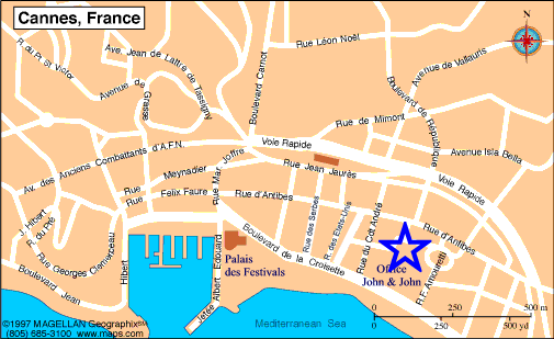 Plan Cannes, John and John Immobilier, Rf 161